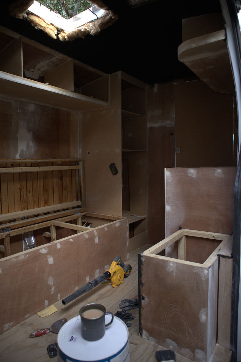 Full interior sanded smooth